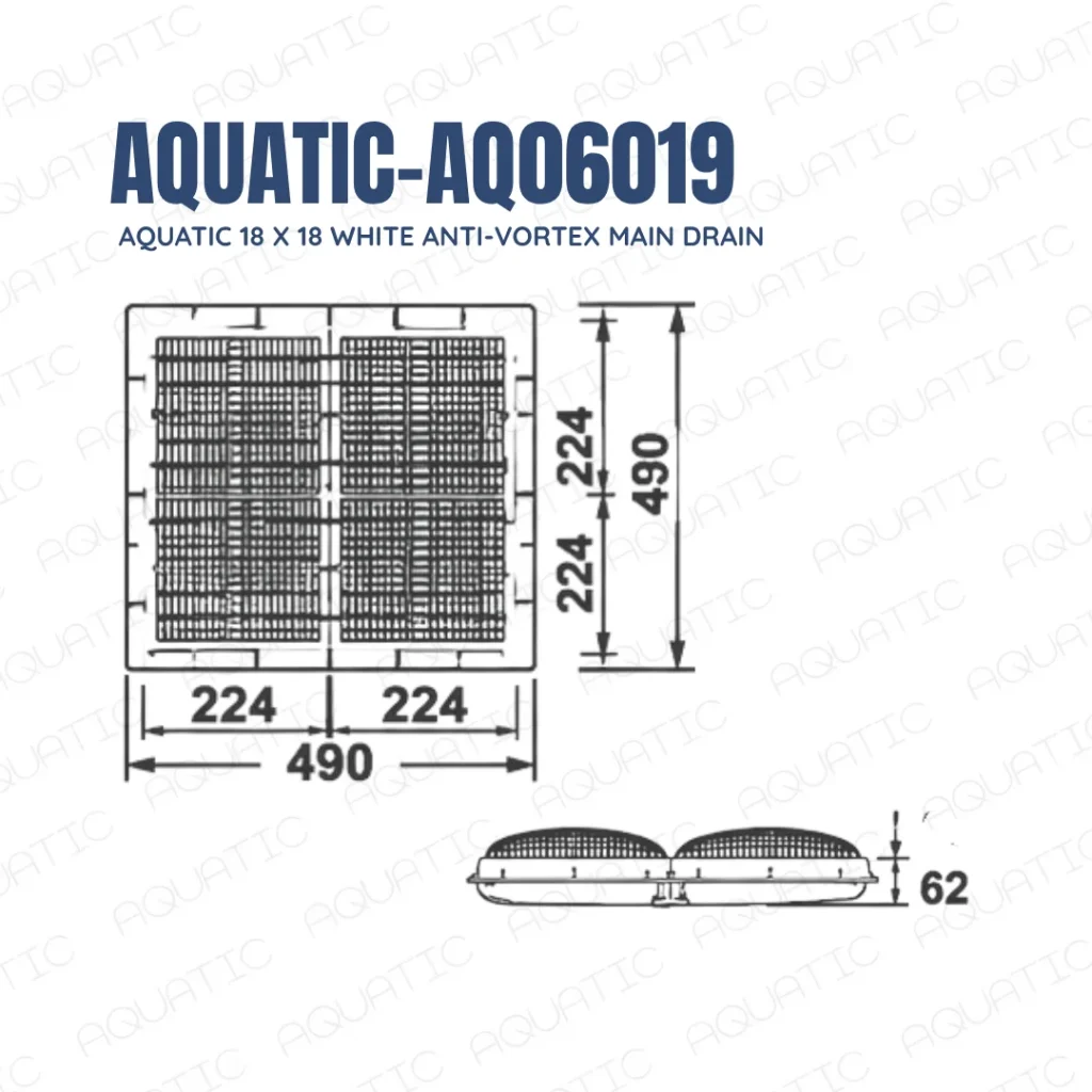 Aquatic Anti-Suction Main Drain — image 4