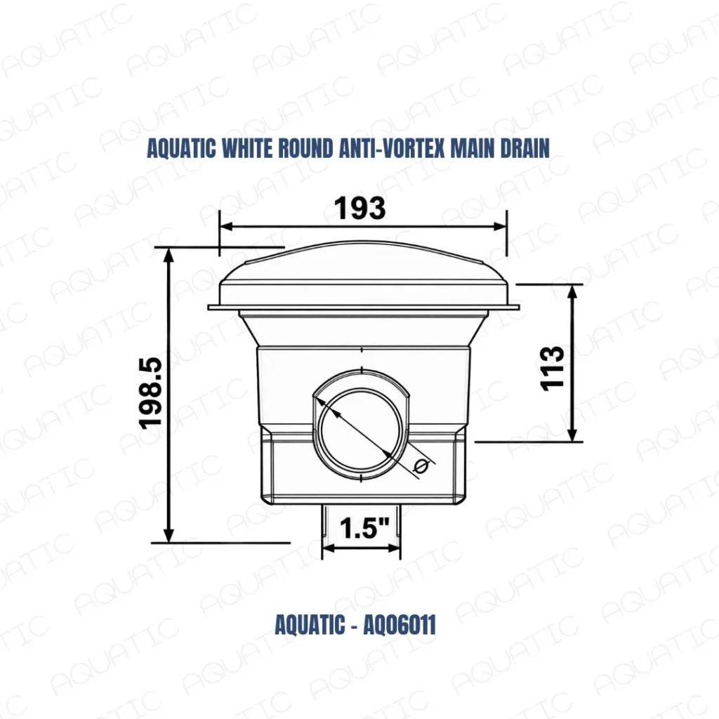 Aquatic Anti-Suction Main Drain — image 8