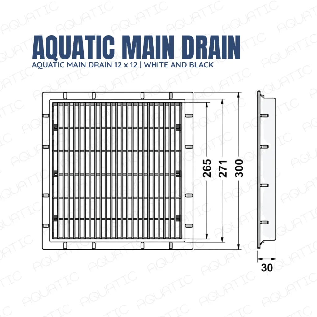 Aquatic Main Drain | 12×12 — image 3